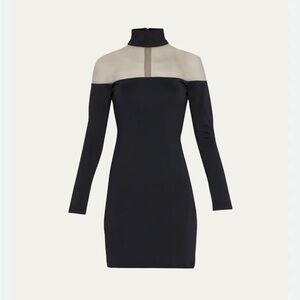 ALICE + OLIVIA NWT Zahra Sheet Turtleneck Mini Dress Size 8